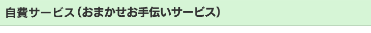 自費サービス イキイキライフ応援隊！